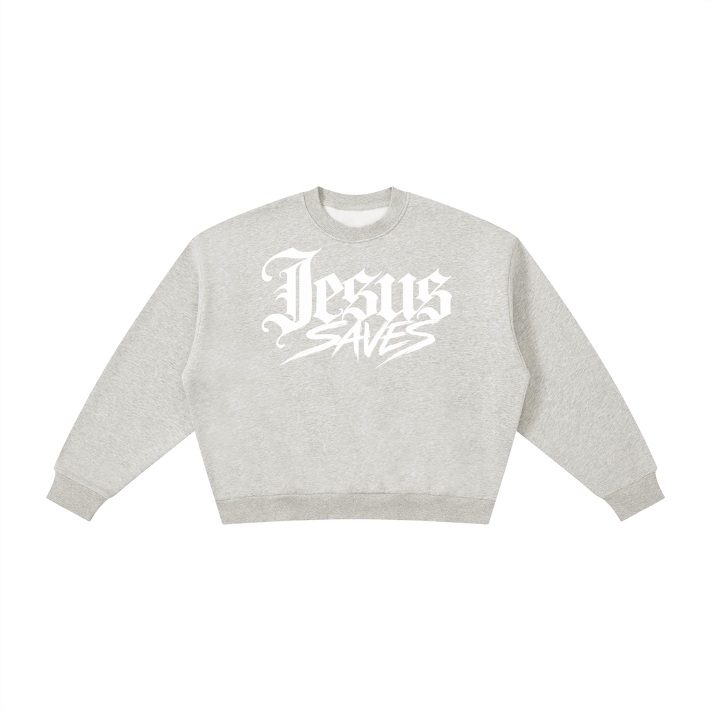 Jesus Saves Women’s Crewneck Sweatshirt