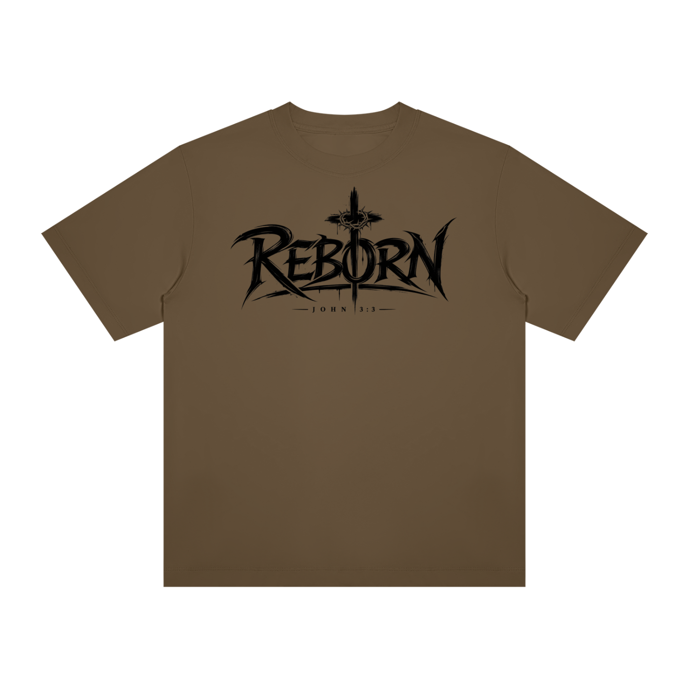 REBORN John 3:3 Regular Crewneck T-Shirt