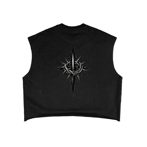 French Terry Boxy Tank Top