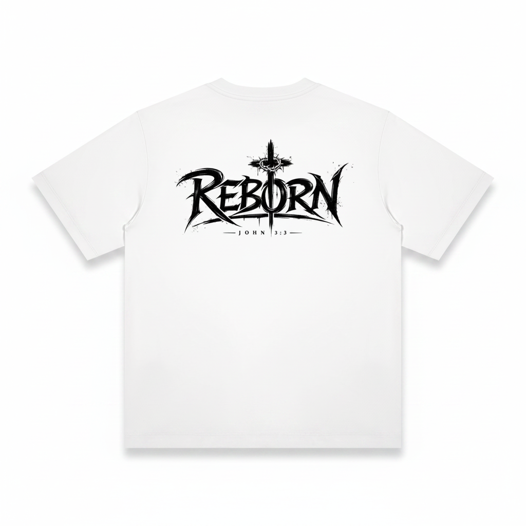 REBORN John 3:3 Regular Crewneck T-Shirt