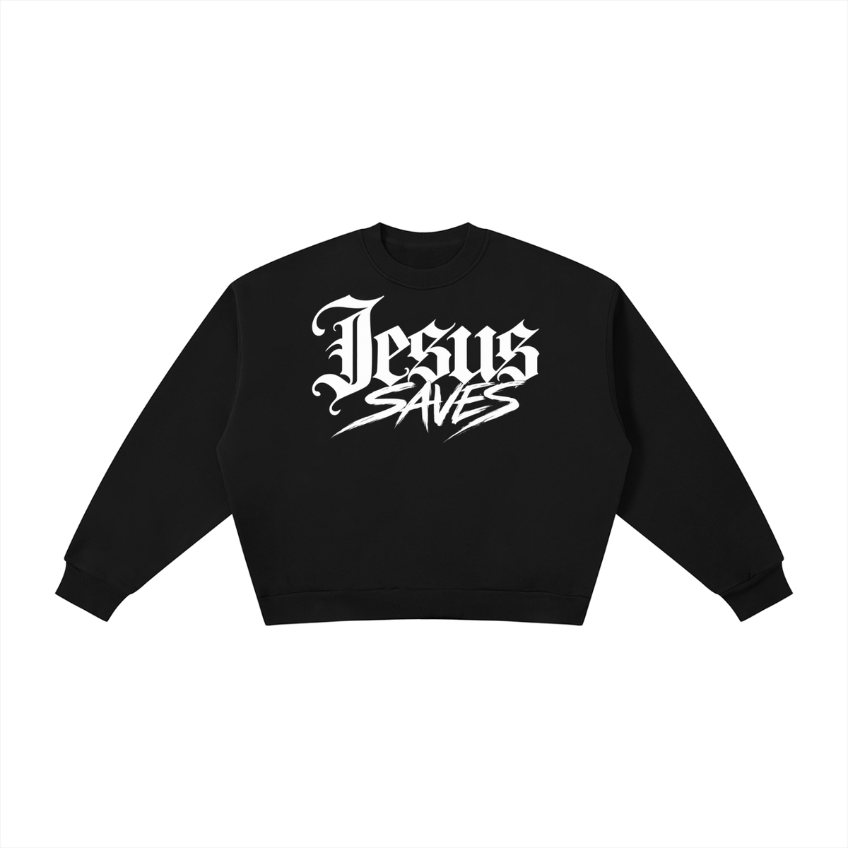 Jesus Saves Women’s Crewneck Sweatshirt