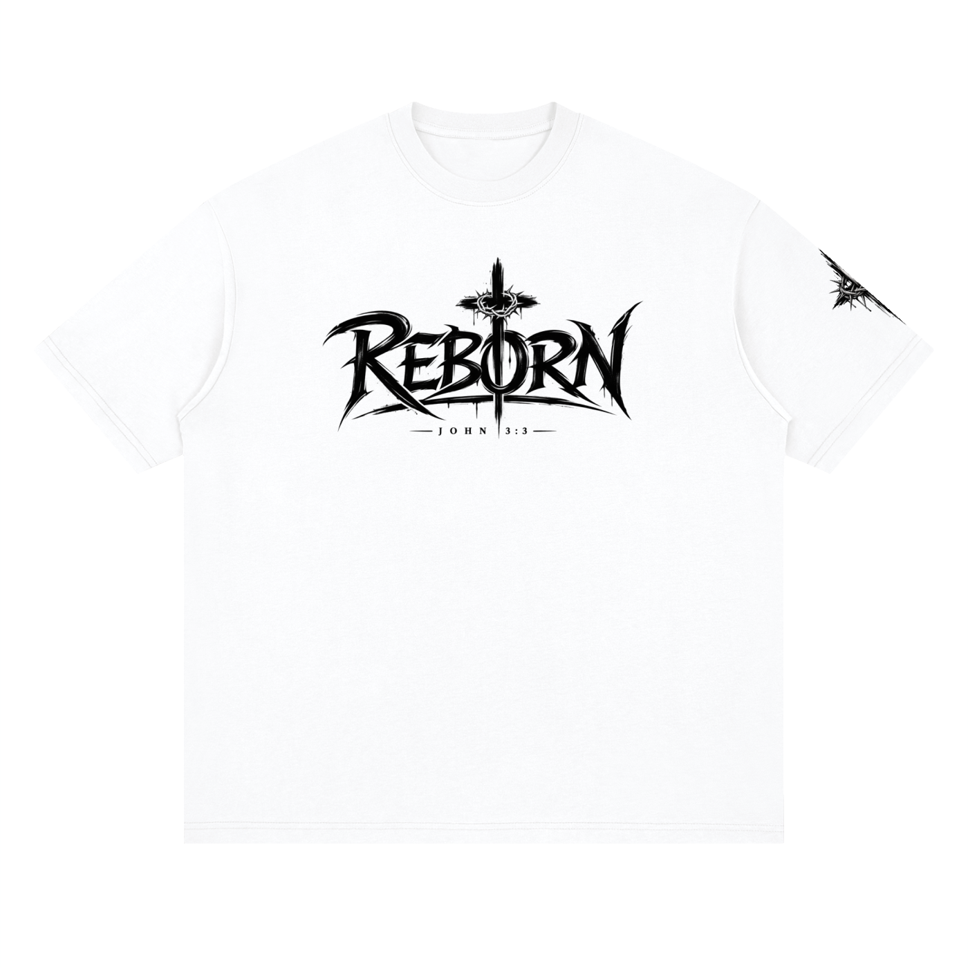 Reborn Streetwear Loose Drop Shoulder T-Shirt