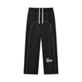 Contrast-Stitched Fleece Sweatpants